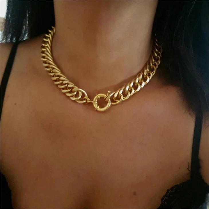 Ланче со дебела плетка 'choker